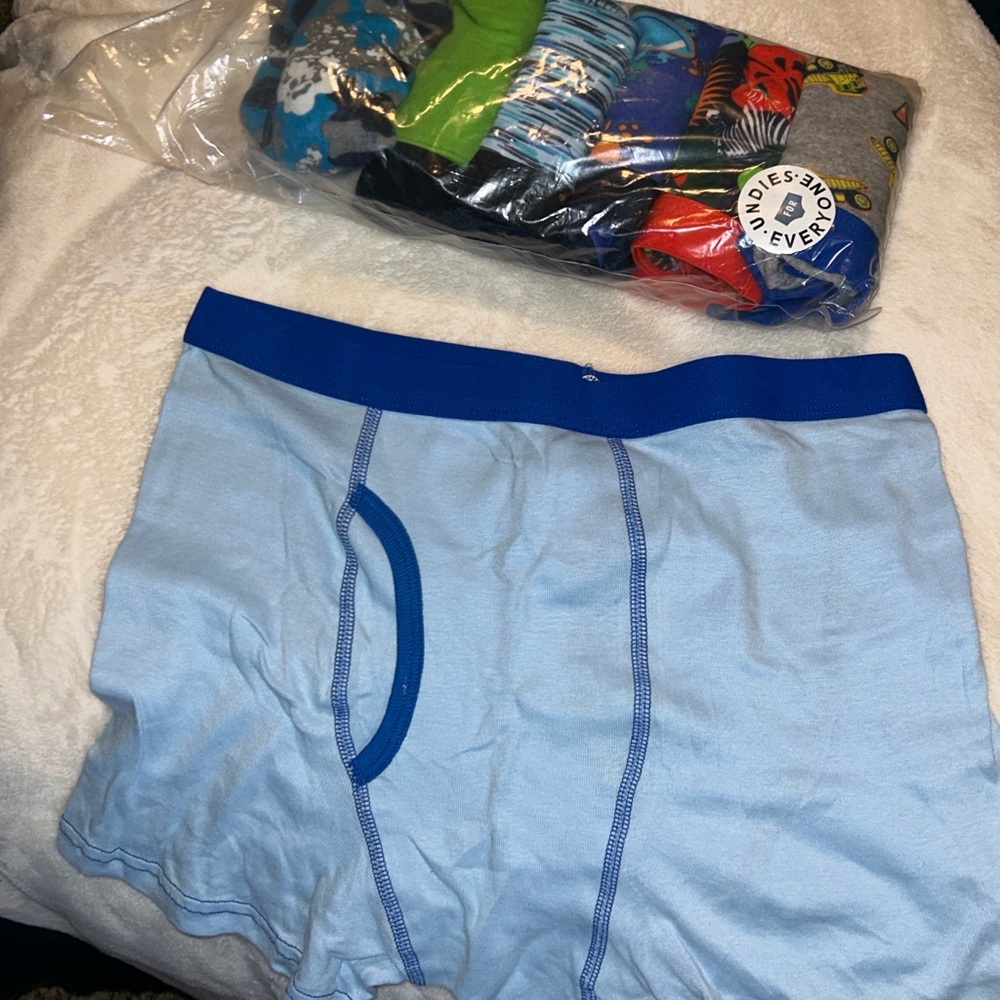 Diesel Men's Light Blue Boxer Briefs